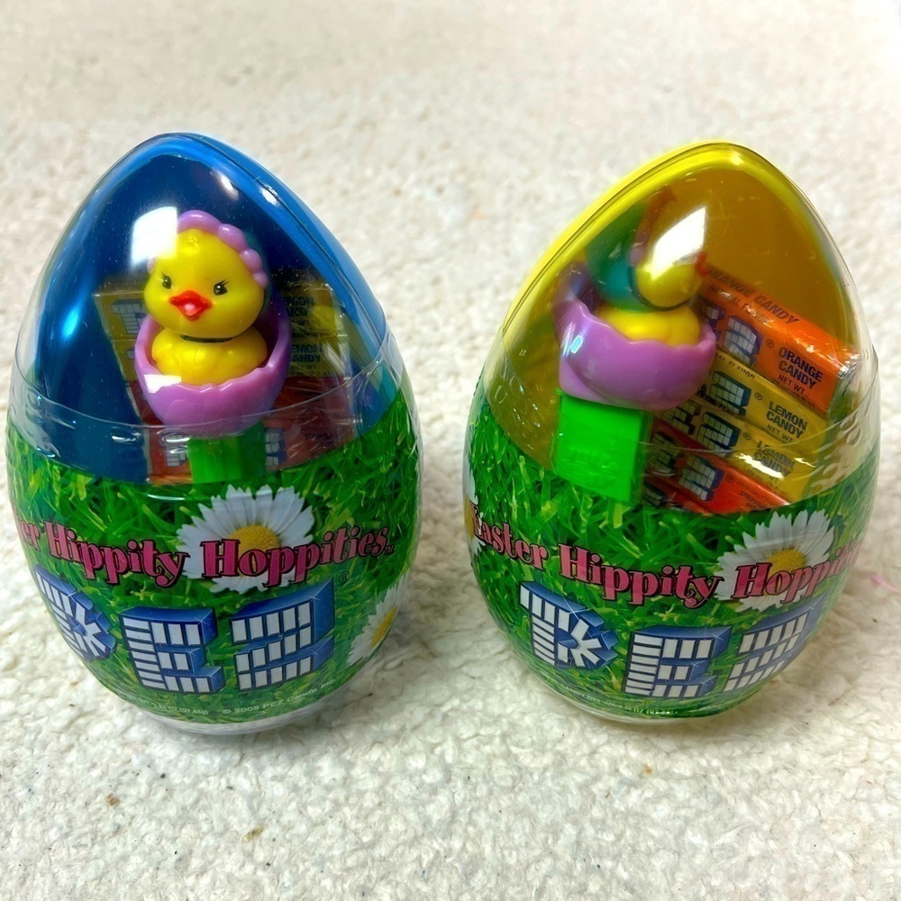 Pez 2005 Rare Easter Hippity Hoppity Bunny, Chick, Lamb Sealed Eggs 12 Total - Picture 4 of 10